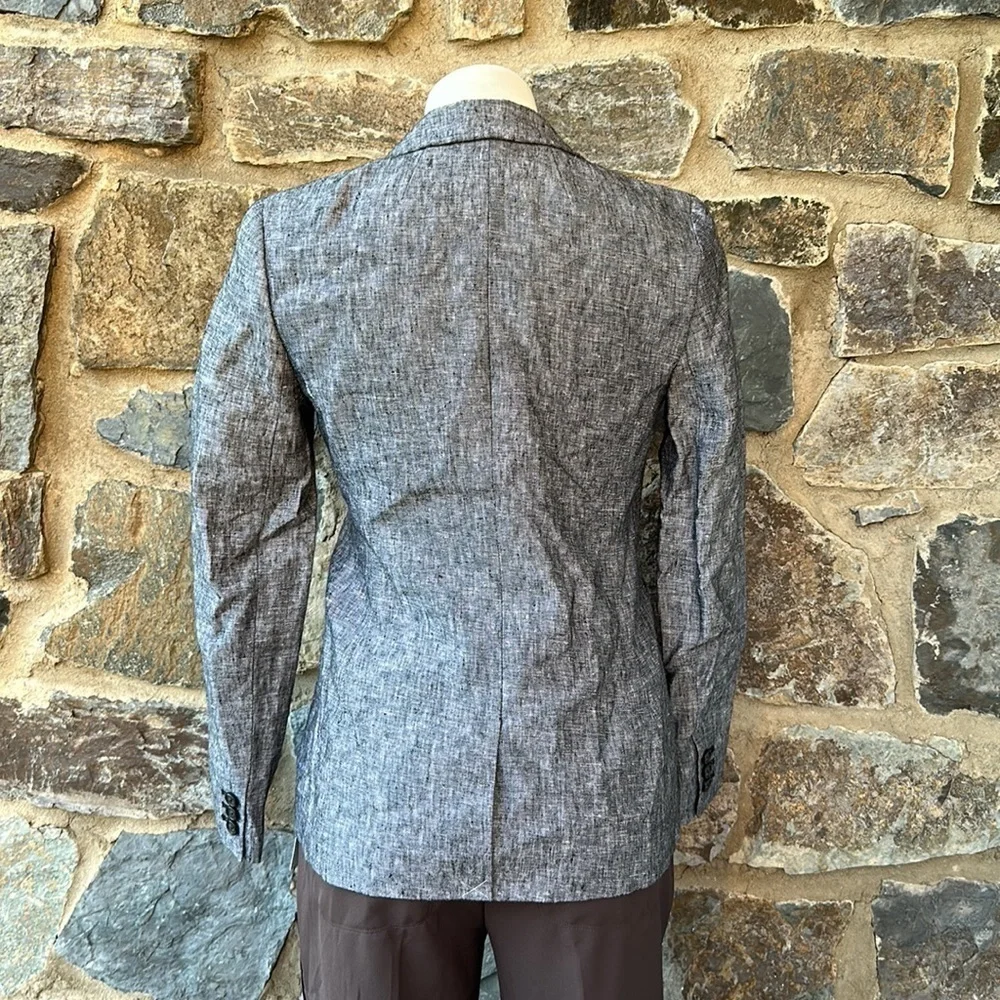 J Crew One-button linen blazer size 0